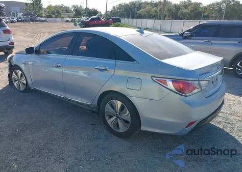 2013 Hyundai Sonata Hybrid Limited из США, поврежденный, VIN KMHEC4A4XDA083289